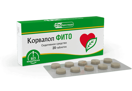 Корвалол Фито Таблетки